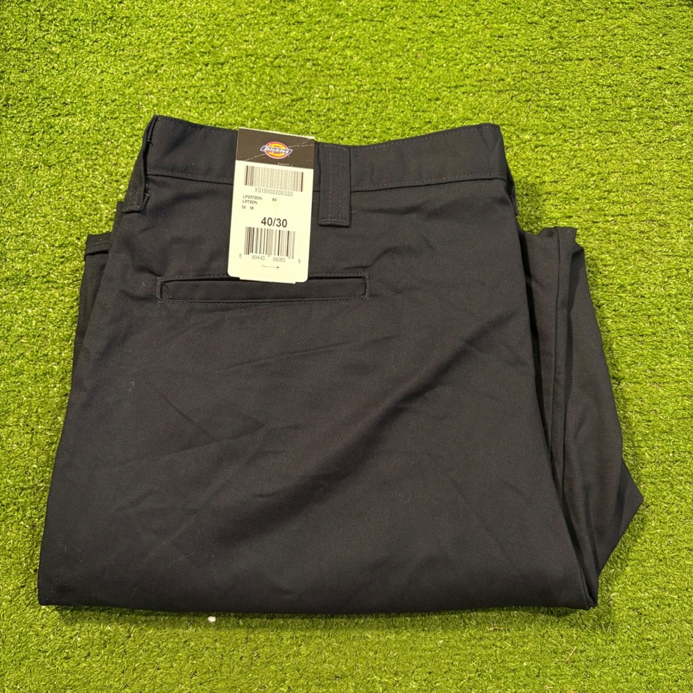 NEW Dickies Flex Relaxed Fit Cargo Pants Mens 40x30 Dark Navy XQ13 Utility